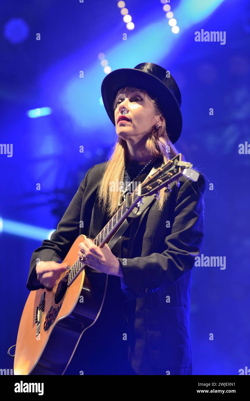 52e Festival Interceltique de Lorient (Bretagne nord-ouest de la France) le 5 août 2023 : Suzanne Vega en concert Banque D'Images