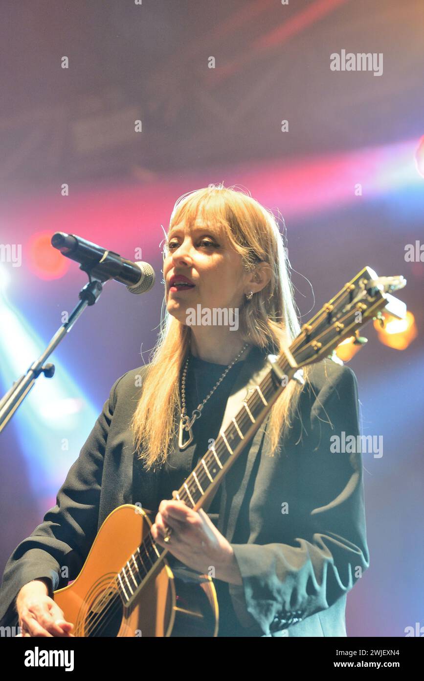 52e Festival Interceltique de Lorient (Bretagne nord-ouest de la France) le 5 août 2023 : Suzanne Vega en concert Banque D'Images