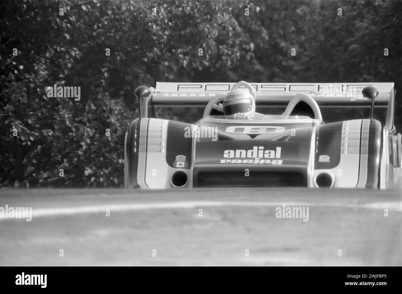 L'équipe Reno Porsche 917/10 TC pilotée par Randolph Townsend au Championnat du monde des voitures de sport 1976 Round 5 à Mosport Park Canada, a commencé 7ème, n'a pas commencé Banque D'Images