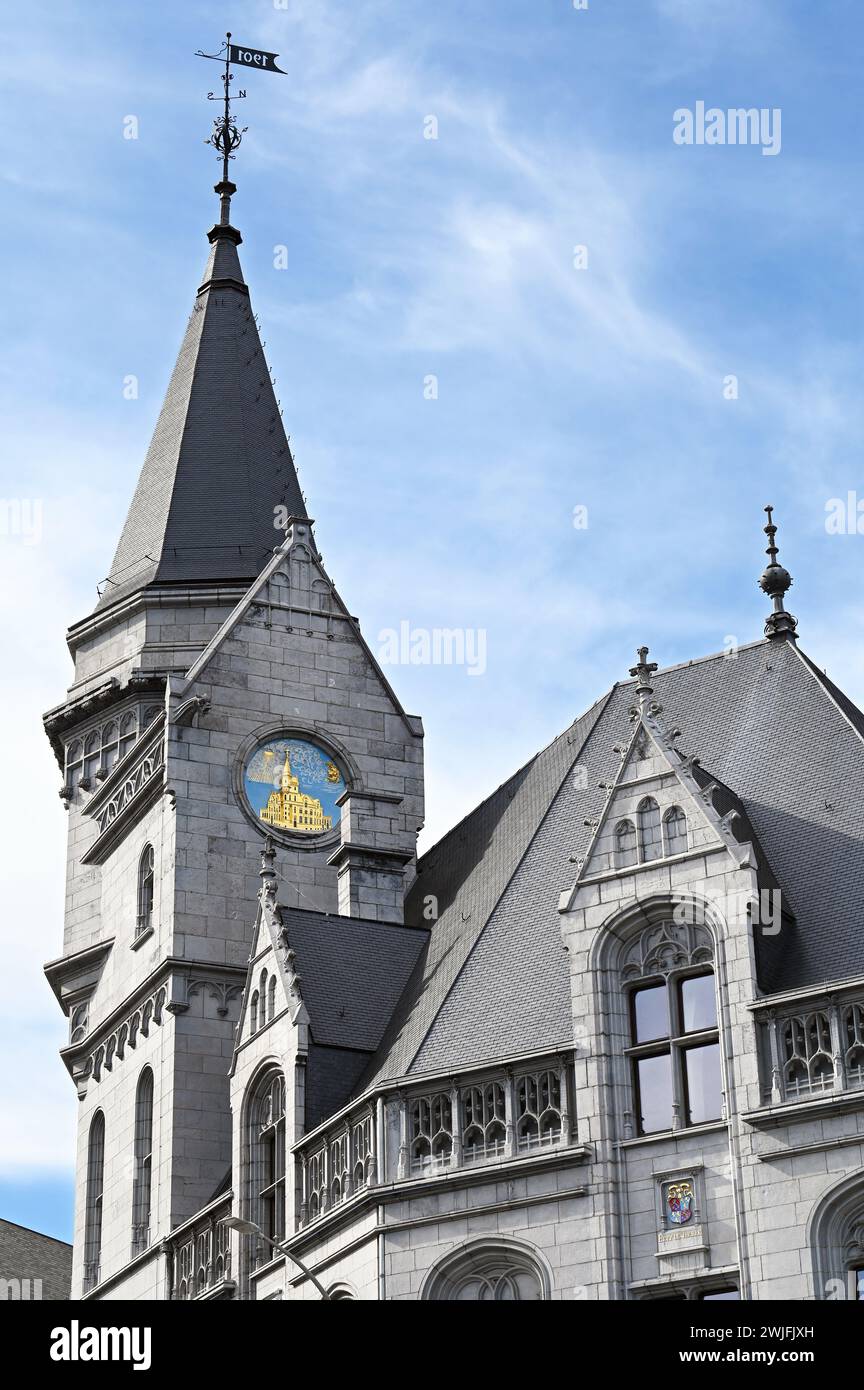 Le Grand-poste de Liège Banque D'Images