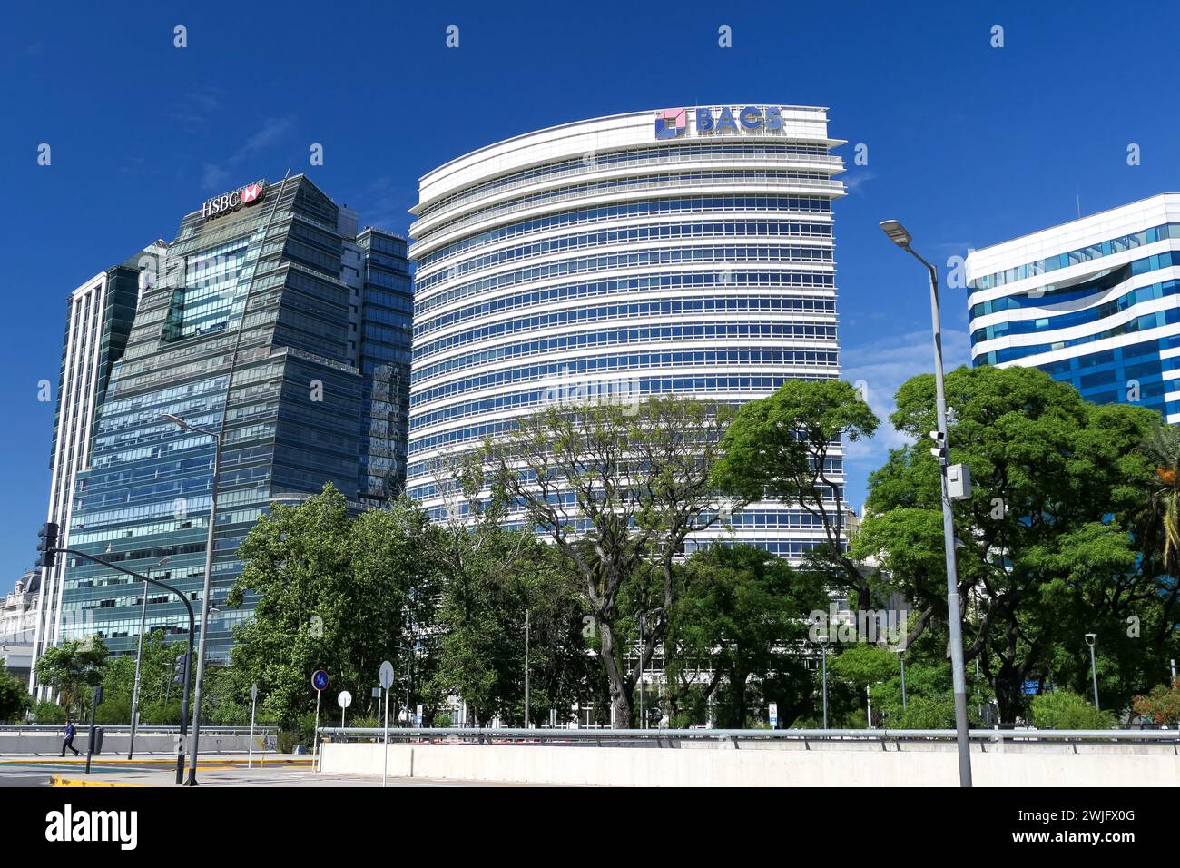 Centre-ville de Buenos Aires Banque D'Images