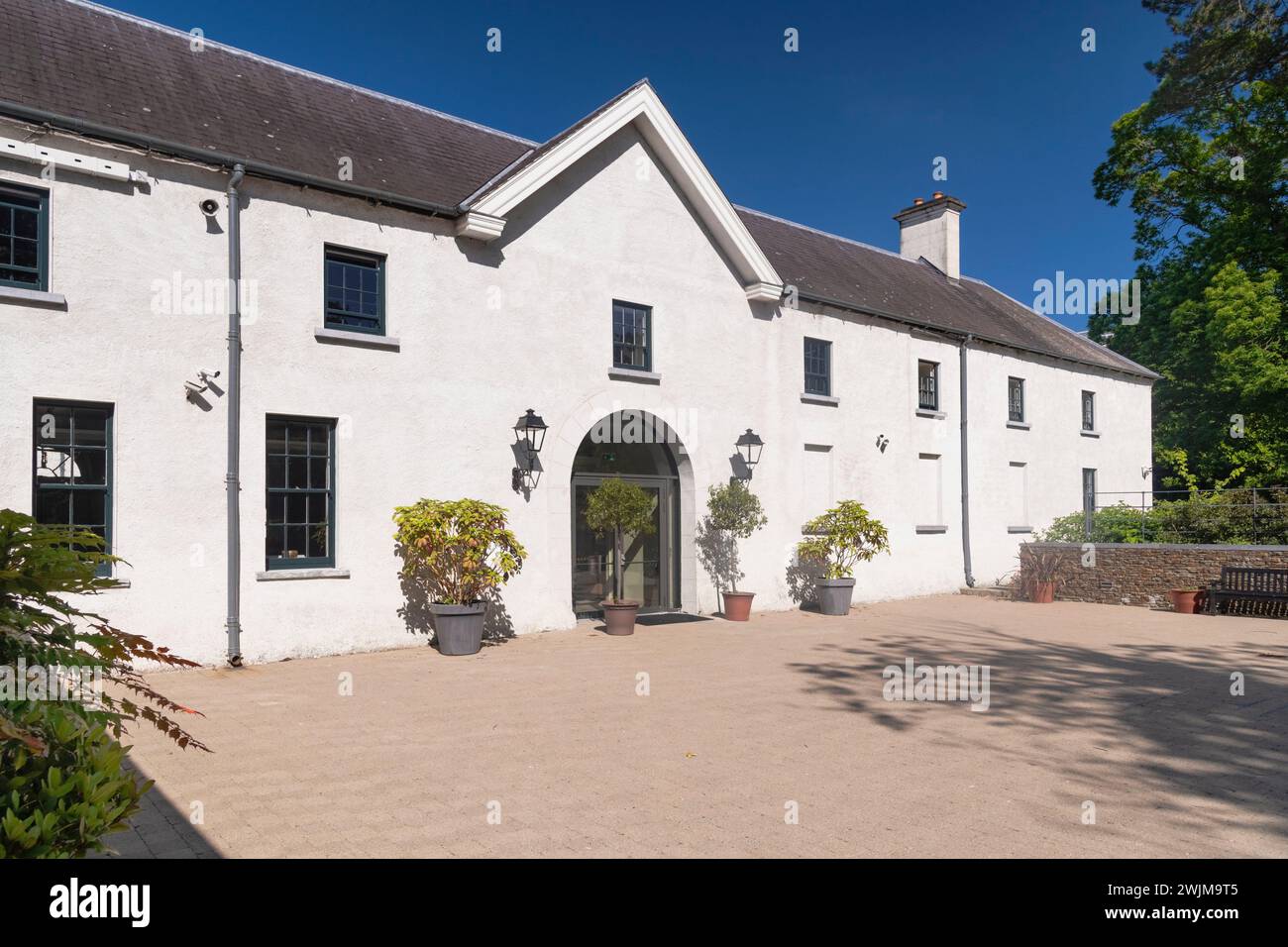 Irlande, comté de Kerry, Killarney, Killarney House and Gardens, ancienne demeure restaurée du XVIIIe siècle des comtes de Kenmare. Banque D'Images