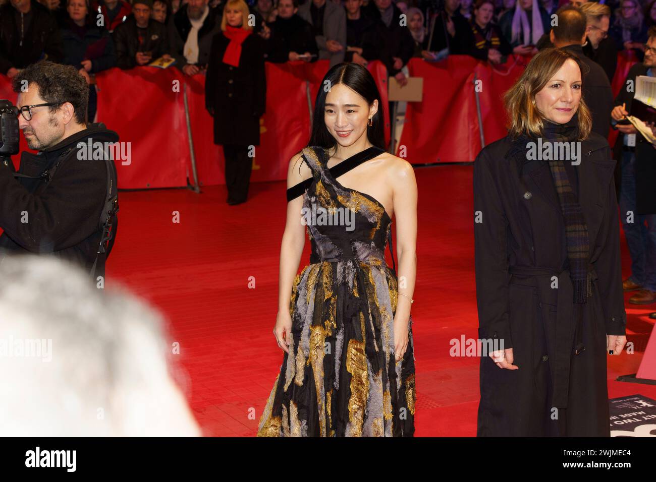 Berlin, Allemagne. 15 février 2024. Tapis rouge avant le gala d'ouverture, Berlinale 15 février 2024 (photo de Beata Siewicz/Pacific Press) crédit : Pacific Press Media production Corp./Alamy Live News Banque D'Images