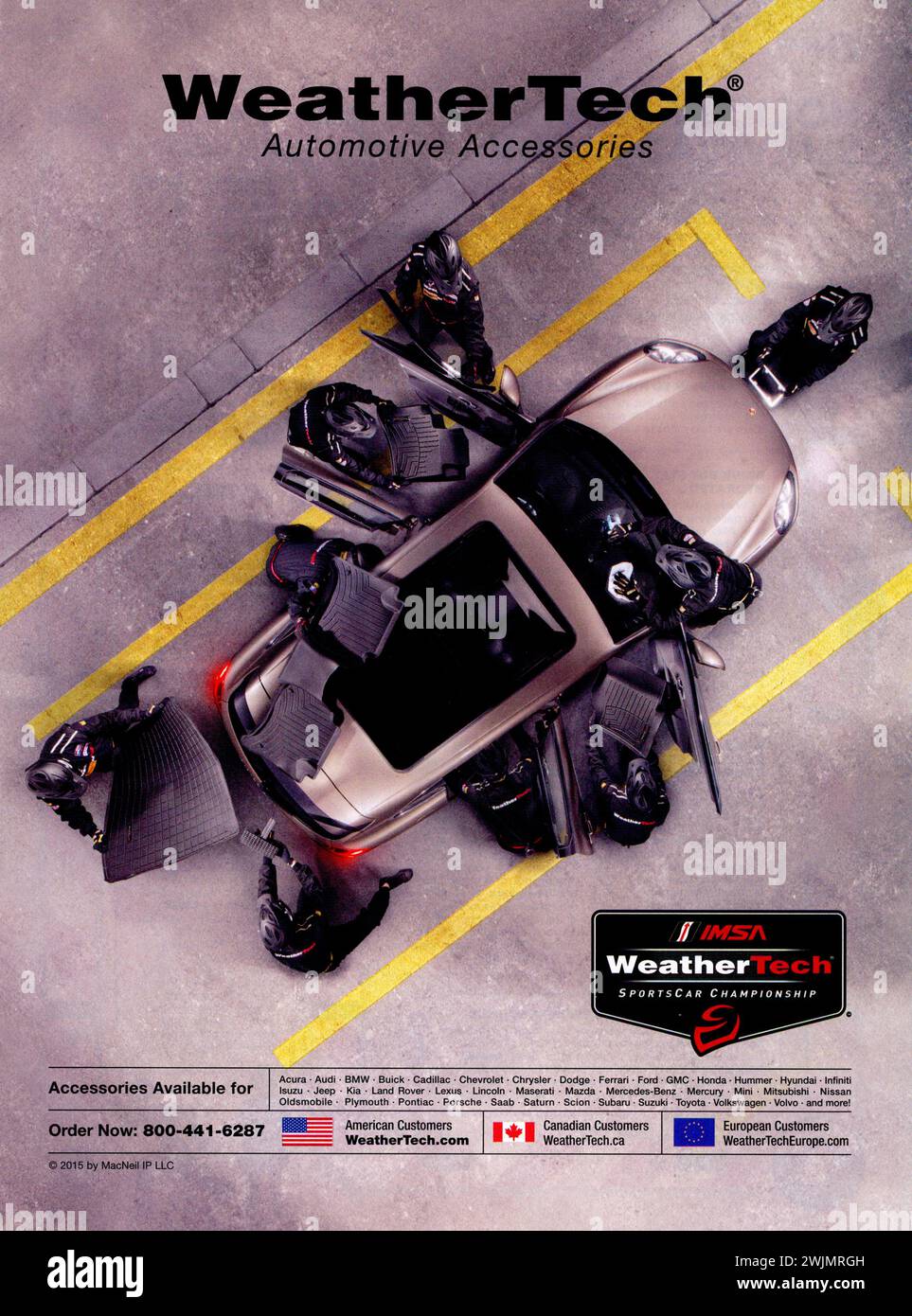 Vintage 'Playboy' décembre 2015 Magazine annonce, États-Unis Banque D'Images