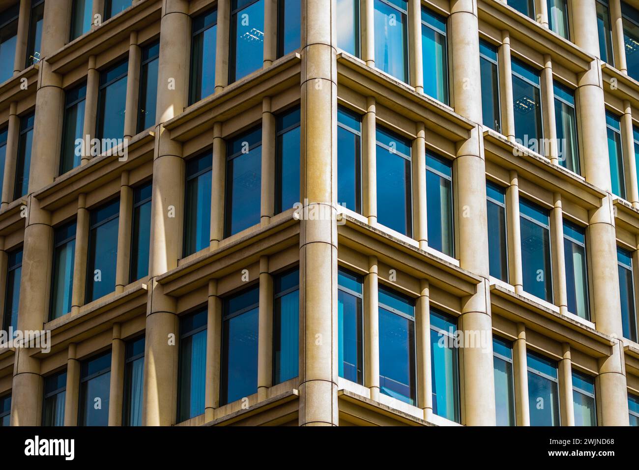Immeuble de bureaux architecture victorienne de style moderne Colmore Row Birmingham Angleterre Banque D'Images
