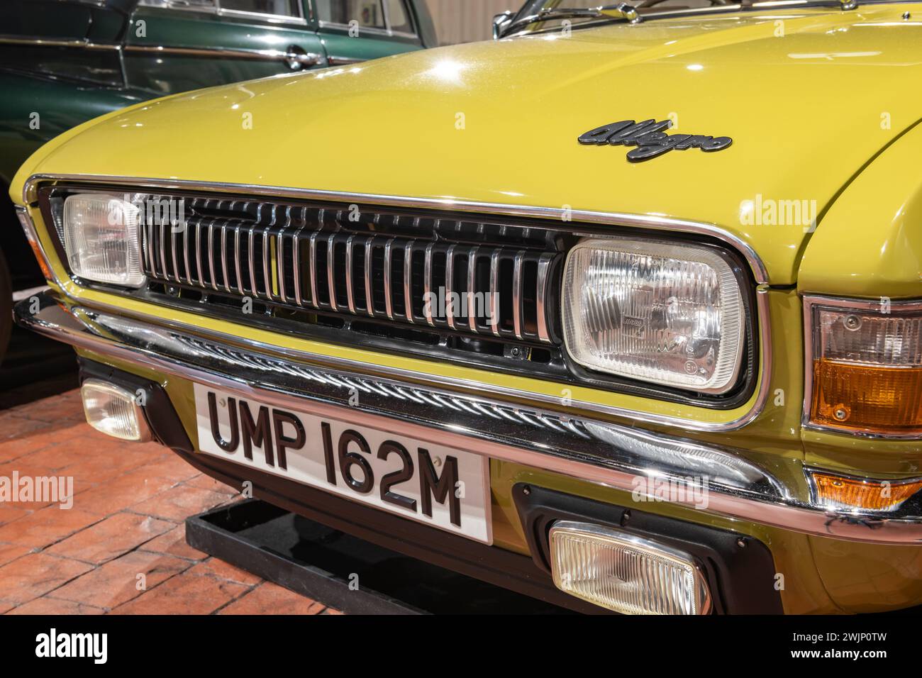 Sparkford.Somerset.Royaume-Uni.7 janvier 2024.une Austin Allegro SDL de 1973 est exposée au Haynes Motor Museum de Somerset Banque D'Images
