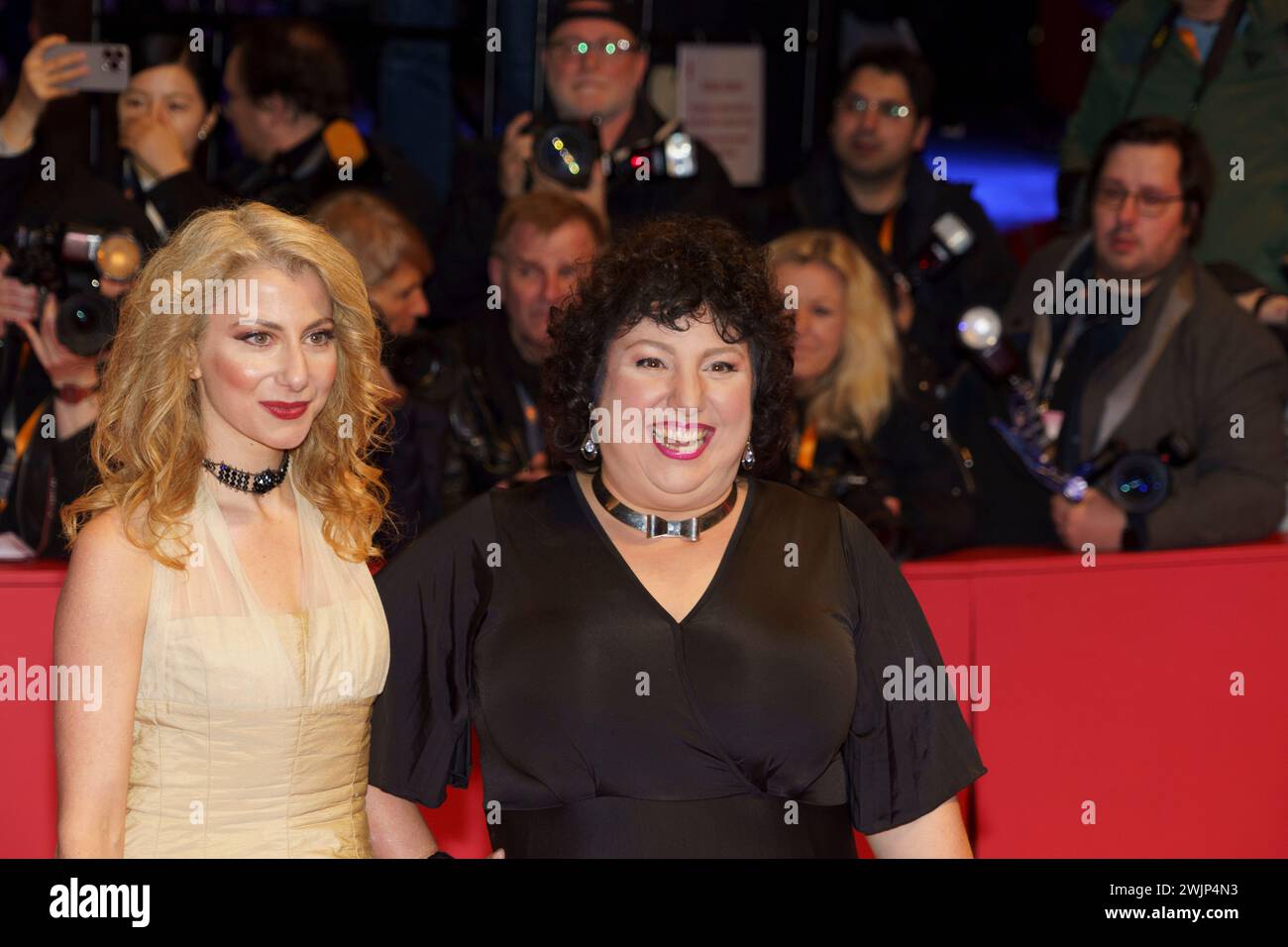 Berlin, Berlin, Allemagne. 15 février 2024. Tapis rouge avant le gala d'ouverture, Berlinale 15 février 2024 (crédit image : © Beata Siewicz/Pacific Press via ZUMA Press Wire) USAGE ÉDITORIAL SEULEMENT! Non destiné à UN USAGE commercial ! Banque D'Images