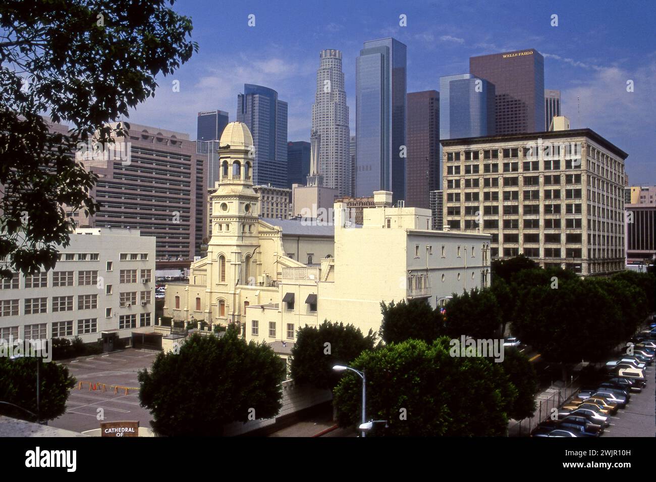 Historique, cathédrale, Los Angeles, Centre-ville, Californie, ÉTATS-UNIS Banque D'Images