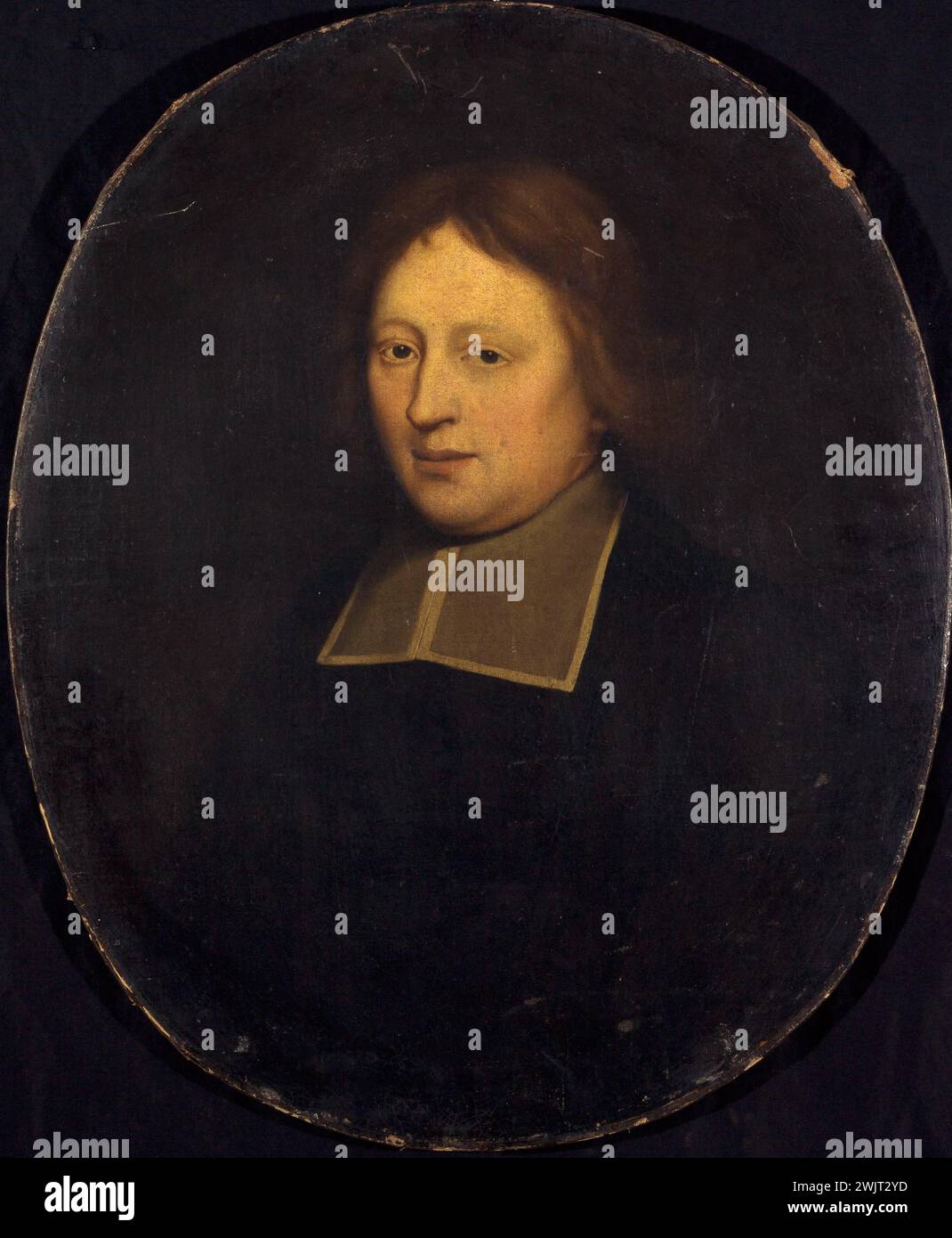 Anonyme. Portrait du père Nicolas danse (1653-1711), docteur de Sorbonne, chanoine de la cathédrale de Beauvais. huile sur toile. 1653-1711. Paris, musée Carnavalet. 76099-20 Banque D'Images