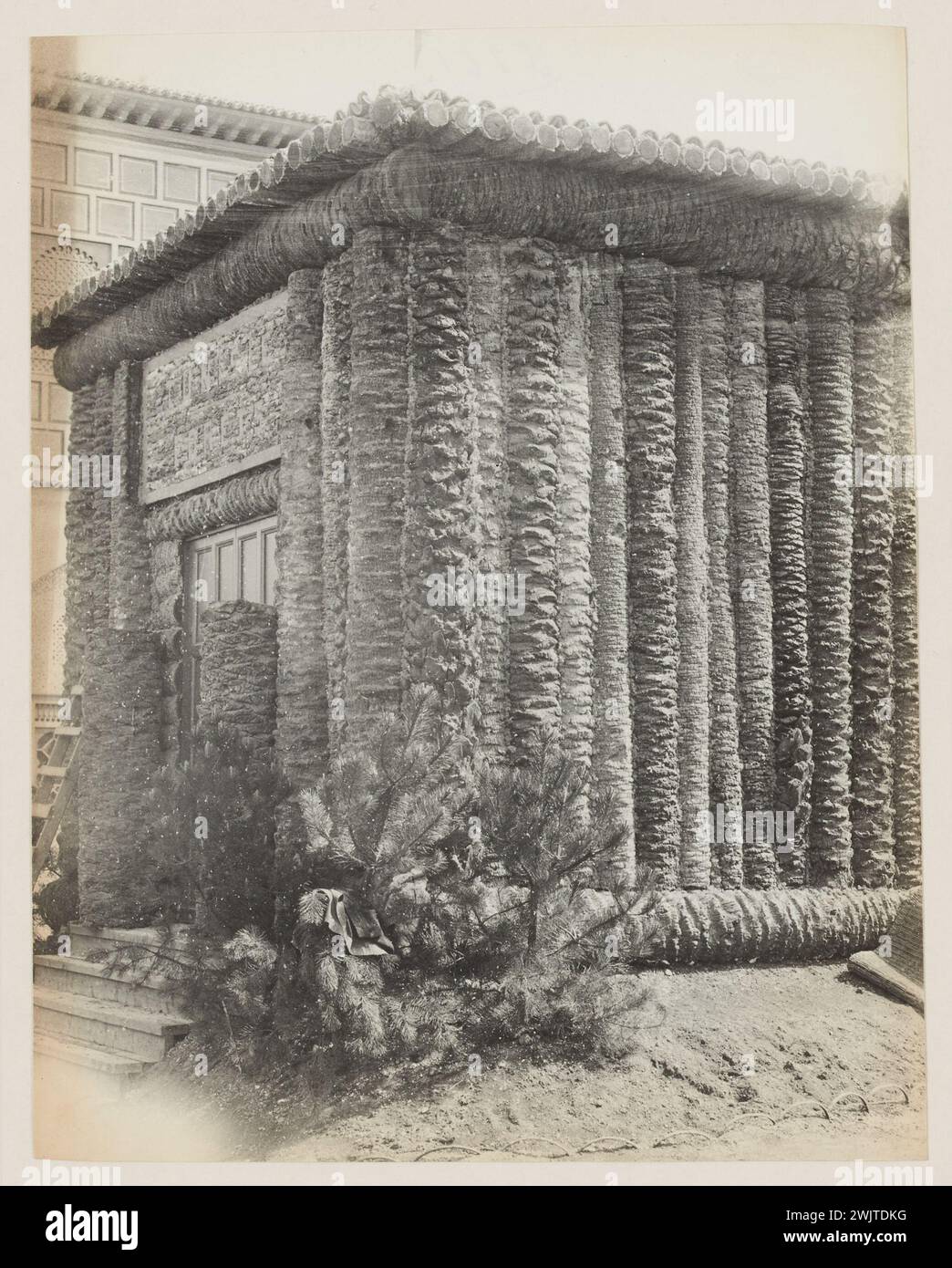 Blancard, Hippolyte (1843 - D.1924), exposition universelle de 1889 : exposition sur les forêts de Tunisie, Paris (titre fictif), 1889. Tirage platine. Musée Carnavalet, histoire de Paris. Banque D'Images Blancard, Hippolyte (1843 - D.1924), exposition universelle de 1889 : exposition sur les forêts de Tunisie, Paris (titre fictif), 1889. Tirage platine. Musée Carnavalet, histoire de Paris. Banque D'Images