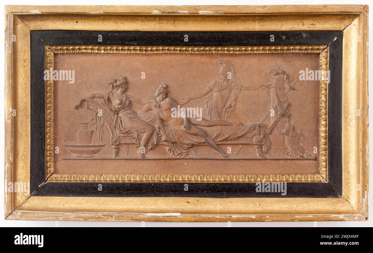 Claude Michel, dit Clodion (1738-1814) Paris et Hélène. Paris, musée Carnavalet. 101433-5 Banque D'Images