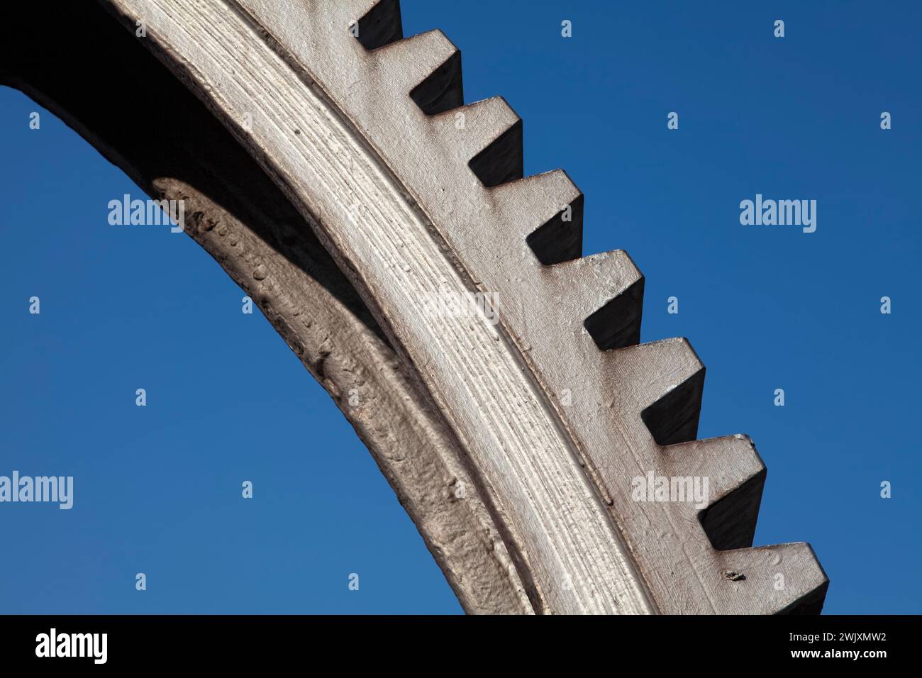 Ancienne roue dentée Banque D'Images