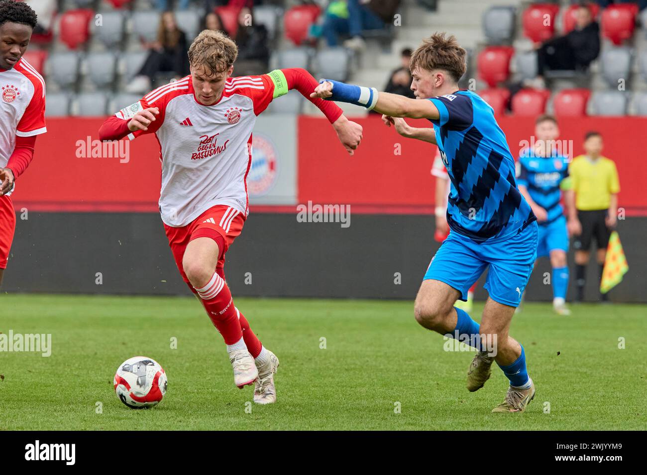 2024-02-10 20240210-15284932401, Deutsche Fussball Juniorenbundesliga Süd/Südwest saison 2023/2024, Bundesliga 1, Junioren U19, Gameday 16 Rüger Kurt Banque D'Images