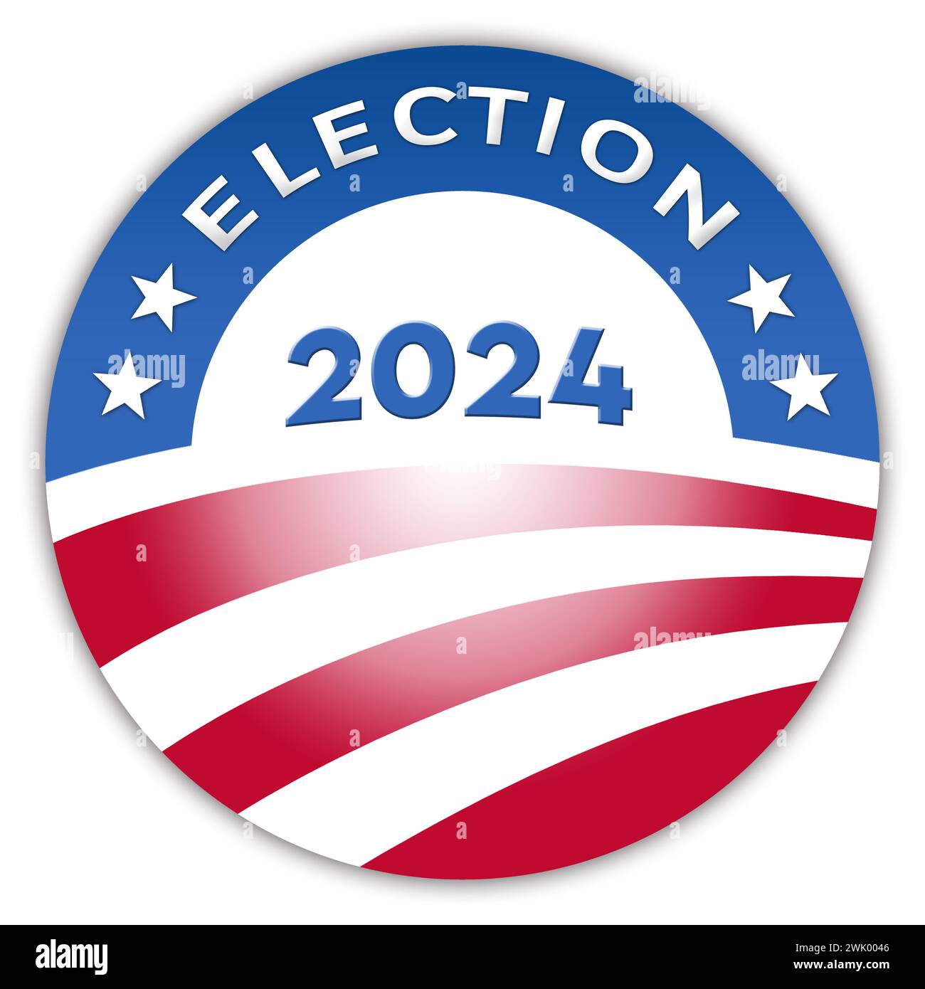 Élection 2024 - Votez pour le président Banque D'Images