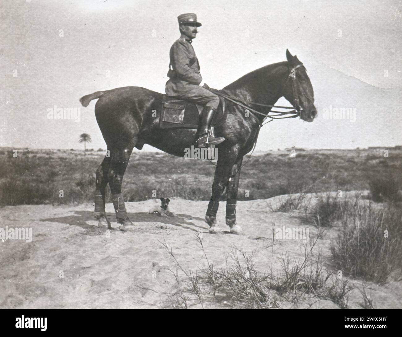 1912 Guerre italo-turque ou turco-italienne - Major Nuzzalese - il Maggiore Nuzzalese Banque D'Images