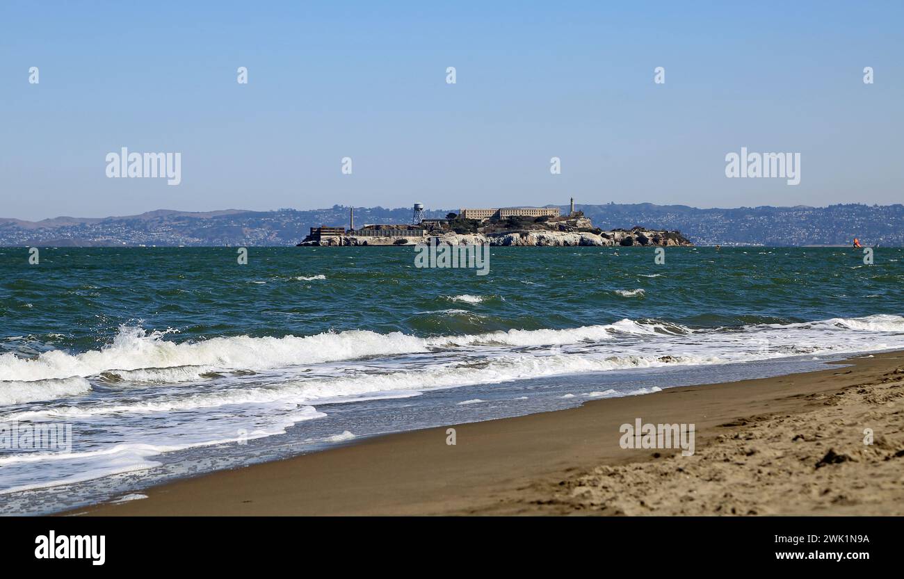 L'île d'Alcatraz, San Francisco Banque D'Images