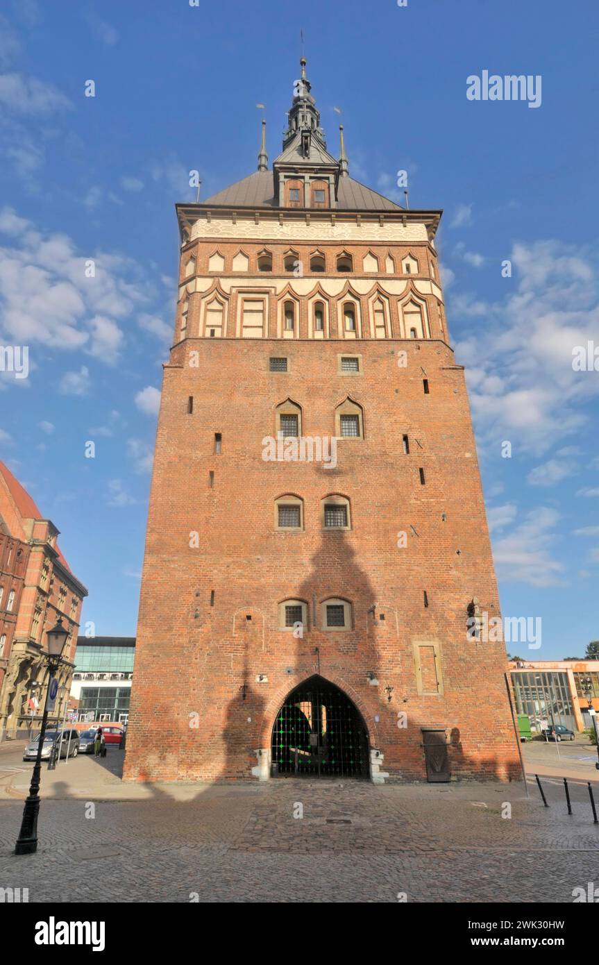 Tour de prison et chambre de torture à Gdańsk, Pologne Banque D'Images