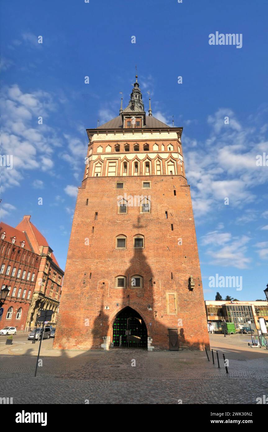 Tour de prison et chambre de torture à Gdańsk, Pologne Banque D'Images