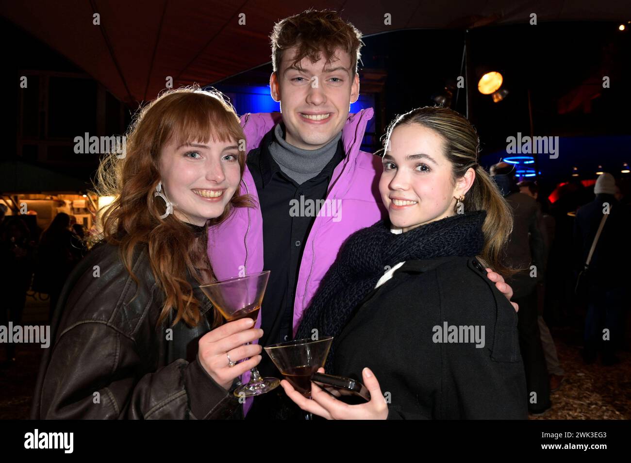 Hannah Brand Max Und Josie Hermer BEI Der Medienboard Party 2024 Im hannah-brand-max-und-josie-hermer-bei-der-medienboard-party-2024-im