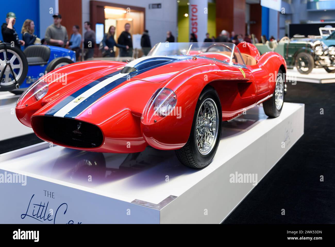 Réplique de voiture Porsche faite par la Little car Company Banque D'Images