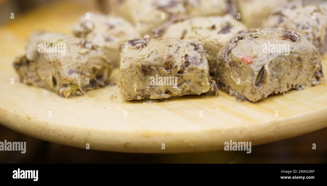 Halva. Dessert arabe. Gros plan. Banque D'Images