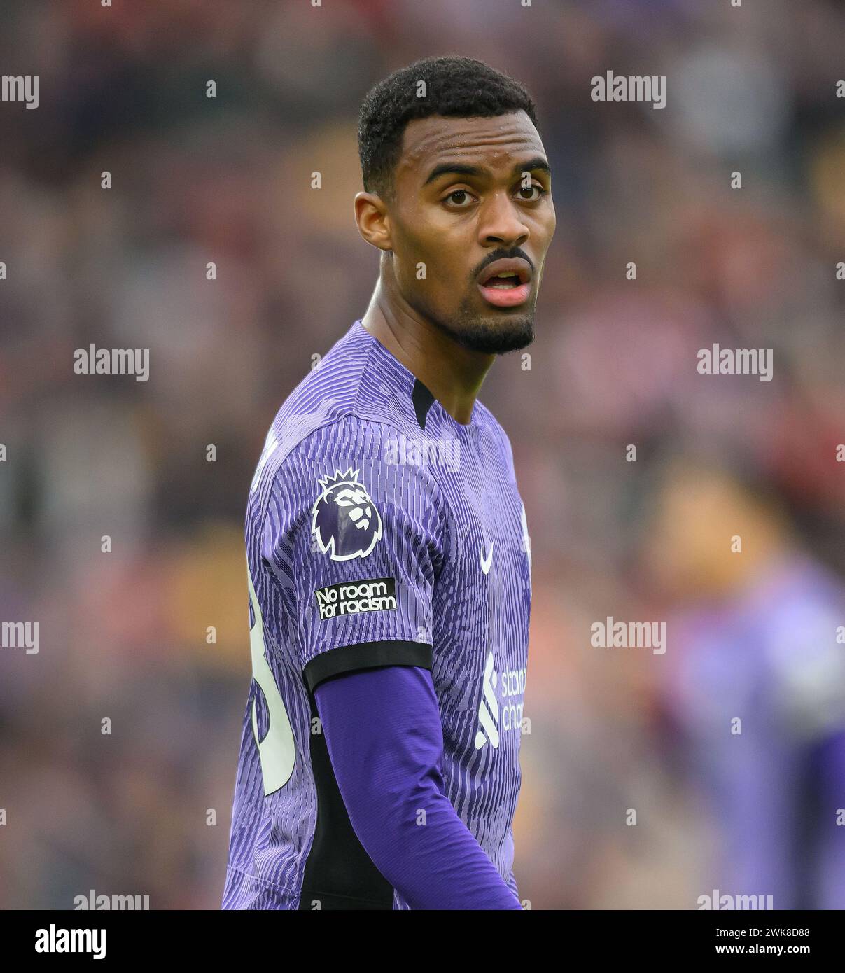 Londres, Royaume-Uni. 17 février 2024. 17 février 2024 - Brentford v Liverpool - premier League - GTECH Community Stadium. Ryan Gravenberch de Liverpool en action au GTECH Community Stadium. Crédit photo : Mark pain/Alamy Live News Banque D'Images
