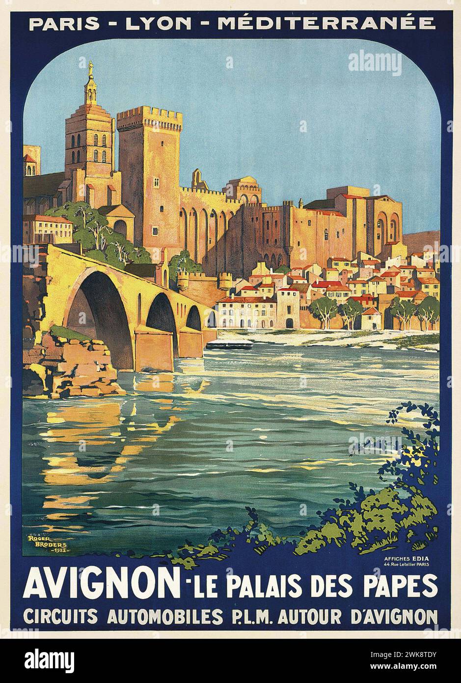Poster Vintage Annecy France 30x45 Cm - Impression Haute Qualité, Toile Résistante, Décoration Murale Rétro - 7