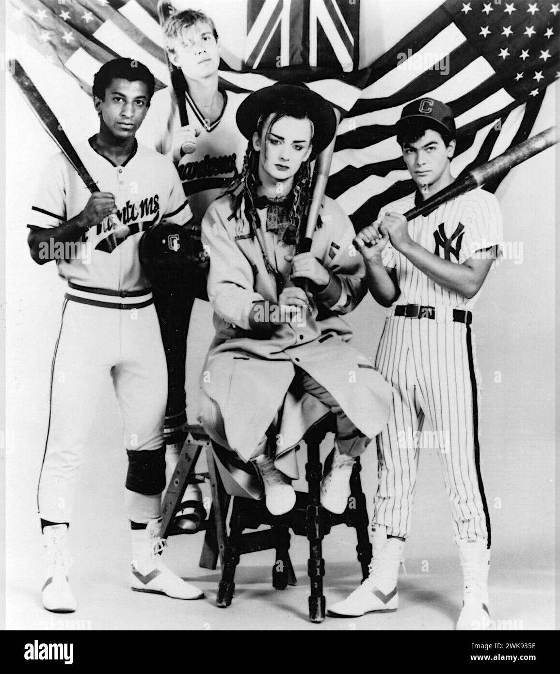 Culture Club avec Boy George Banque D'Images