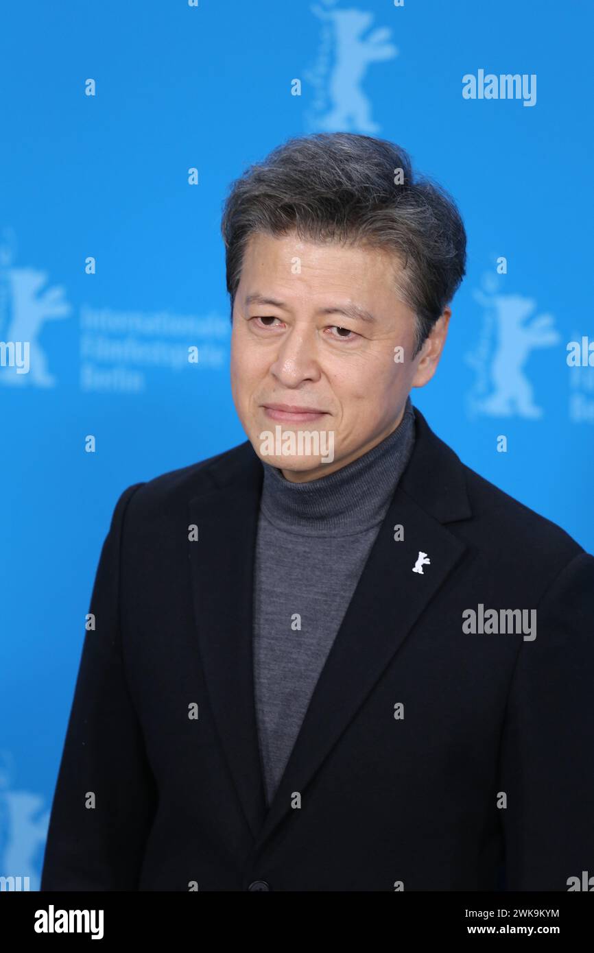 Berlin, Allemagne, 19 février 2024, Kwon Hae-hyo à l’appel photo pour le film A Traveler’s Needs (Yeohaengjaui Pilyo) au 74ème Festival International du film de la Berlinale. Crédit photo : Doreen Kennedy / Alamy Live News. Banque D'Images