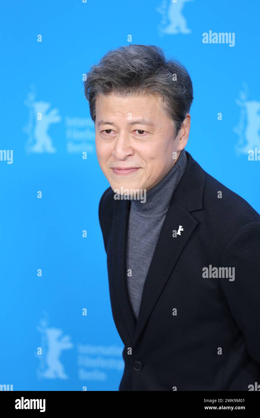 Berlin, Allemagne, 19 février 2024, Kwon Hae-hyo à l’appel photo pour le film A Traveler’s Needs (Yeohaengjaui Pilyo) au 74ème Festival International du film de la Berlinale. Crédit photo : Doreen Kennedy / Alamy Live News. Banque D'Images