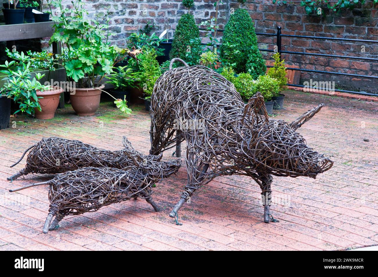 Rufford Old Hall, Rufford, Lancashire, Angleterre, Royaume-Uni Banque D'Images