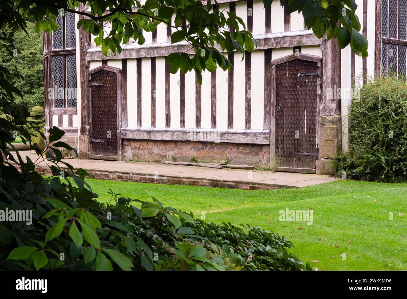 Rufford Old Hall, Rufford, Lancashire, Angleterre, Royaume-Uni Banque D'Images