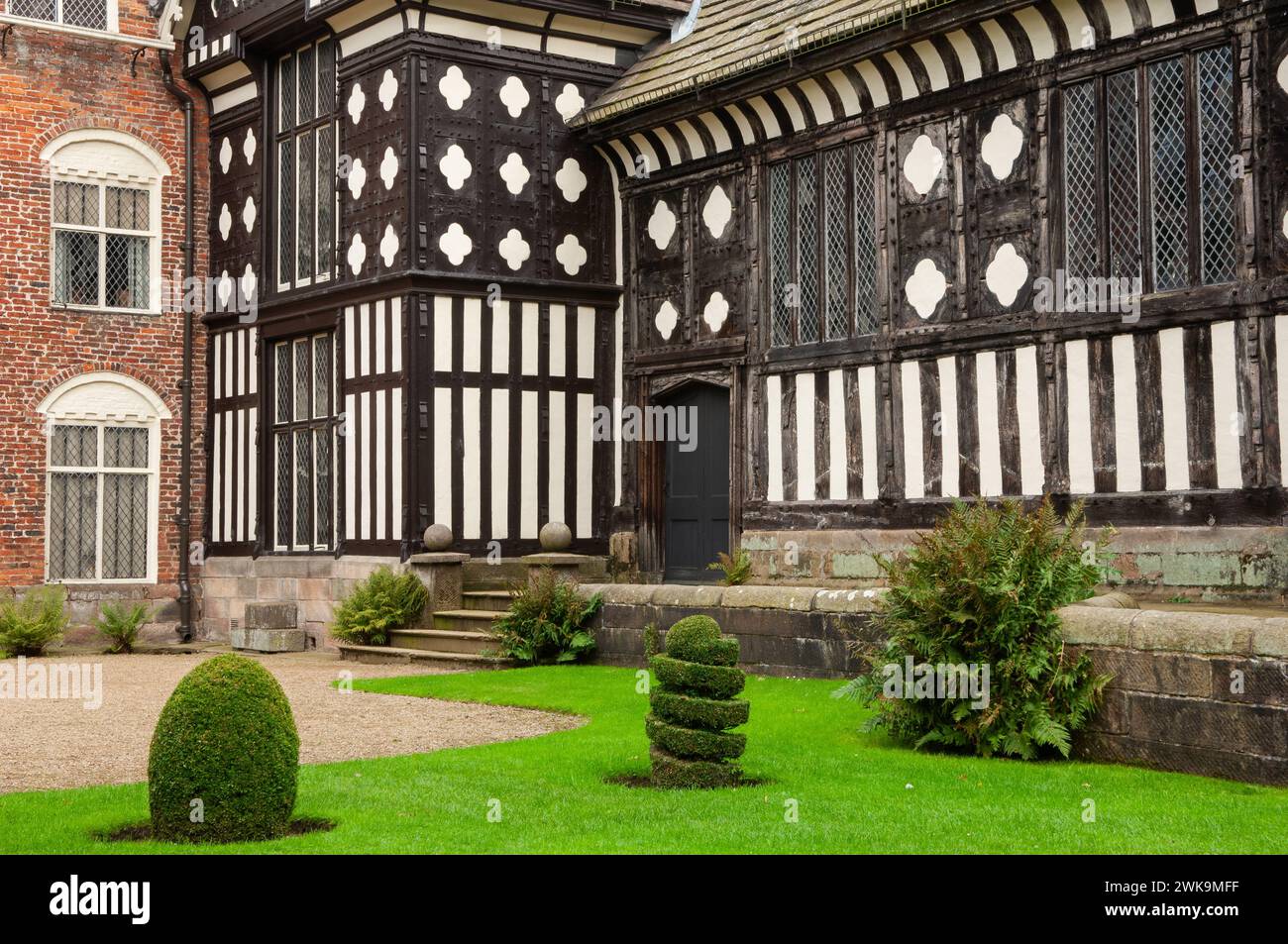 Rufford Old Hall, Rufford, Lancashire, Angleterre, Royaume-Uni Banque D'Images