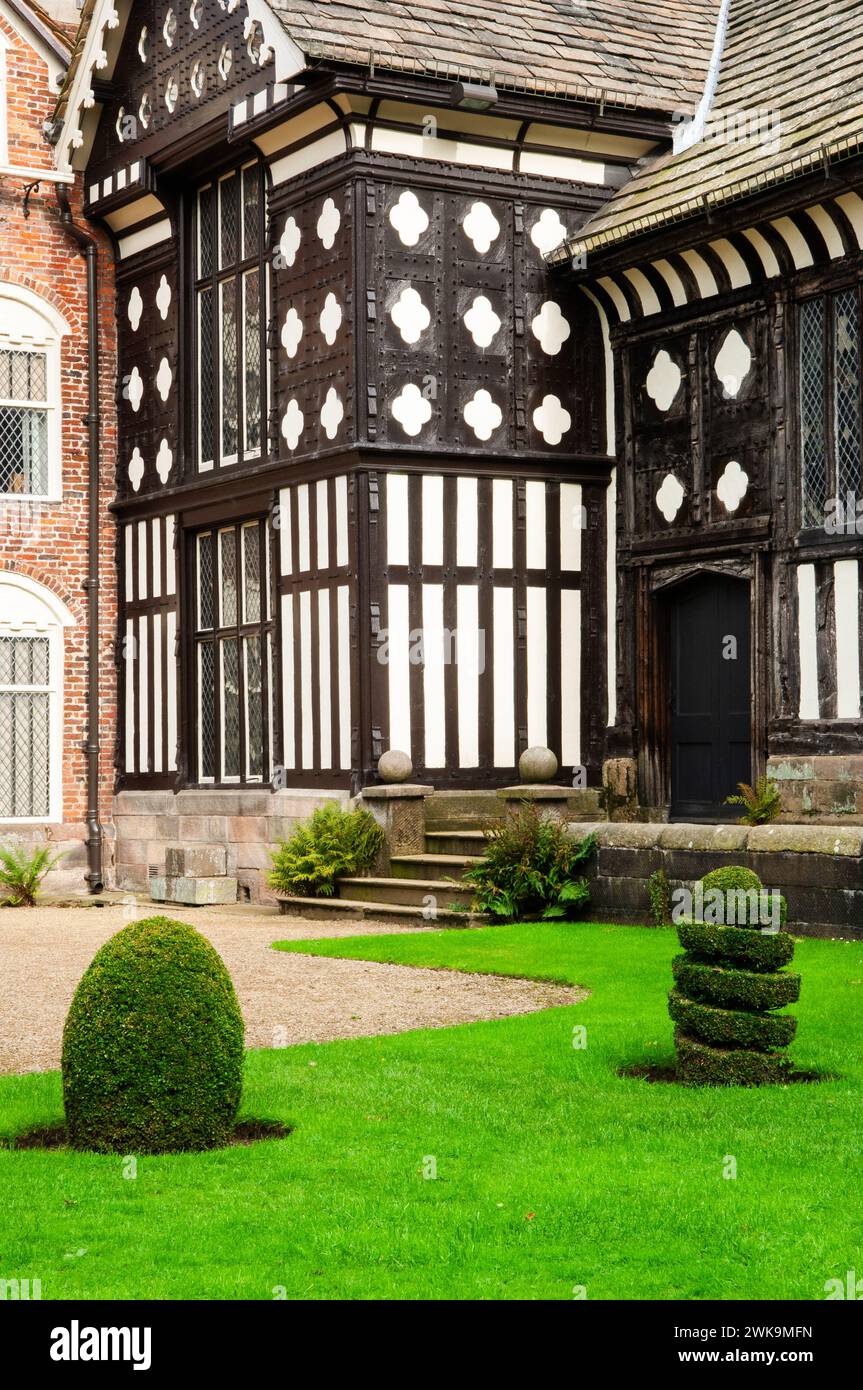 Rufford Old Hall, Rufford, Lancashire, Angleterre, Royaume-Uni Banque D'Images