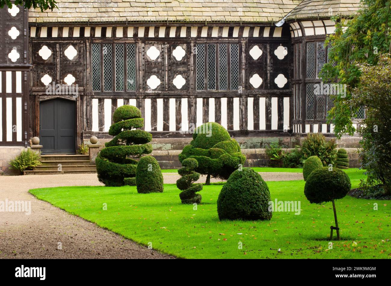 Rufford Old Hall, Rufford, Lancashire, Angleterre, Royaume-Uni Banque D'Images