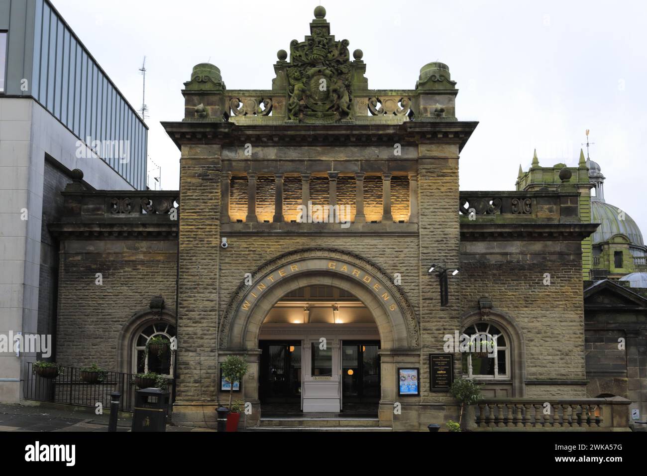 The Winter Gardens JD Wetherspoons pub, ville thermale de Harrogate, North Yorkshire Angleterre, Royaume-Uni Banque D'Images