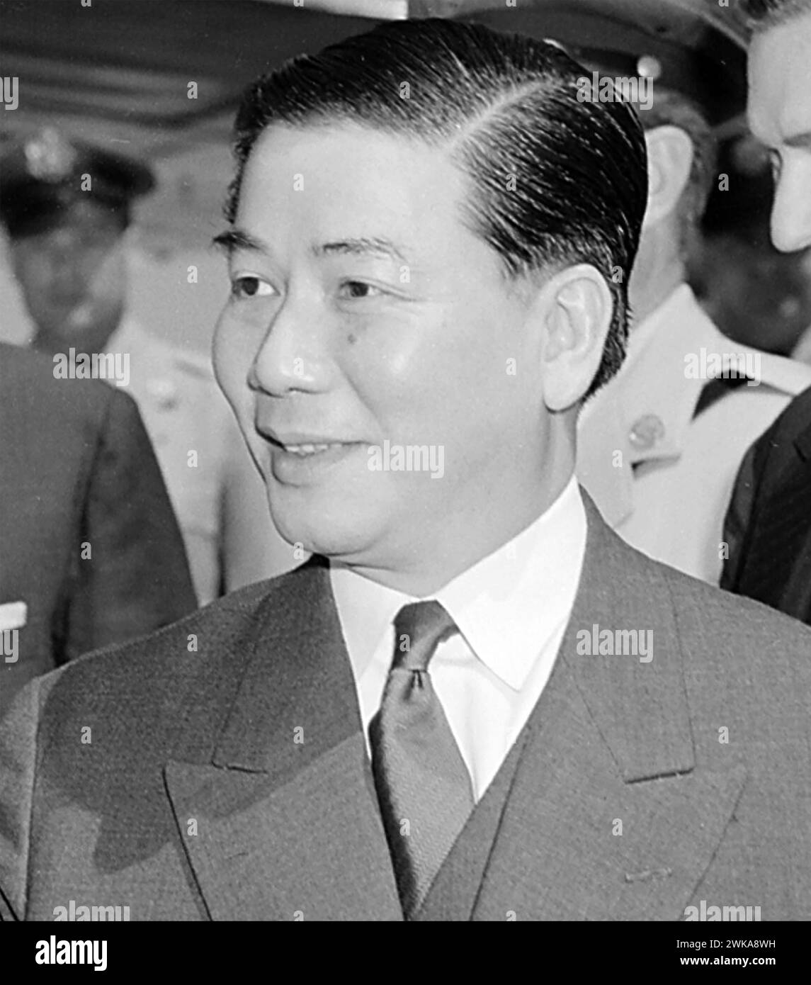 NGO DINH DIEM (1901-1963) en tant que premier président du Sud Vietnam, vers 1956 Banque D'Images