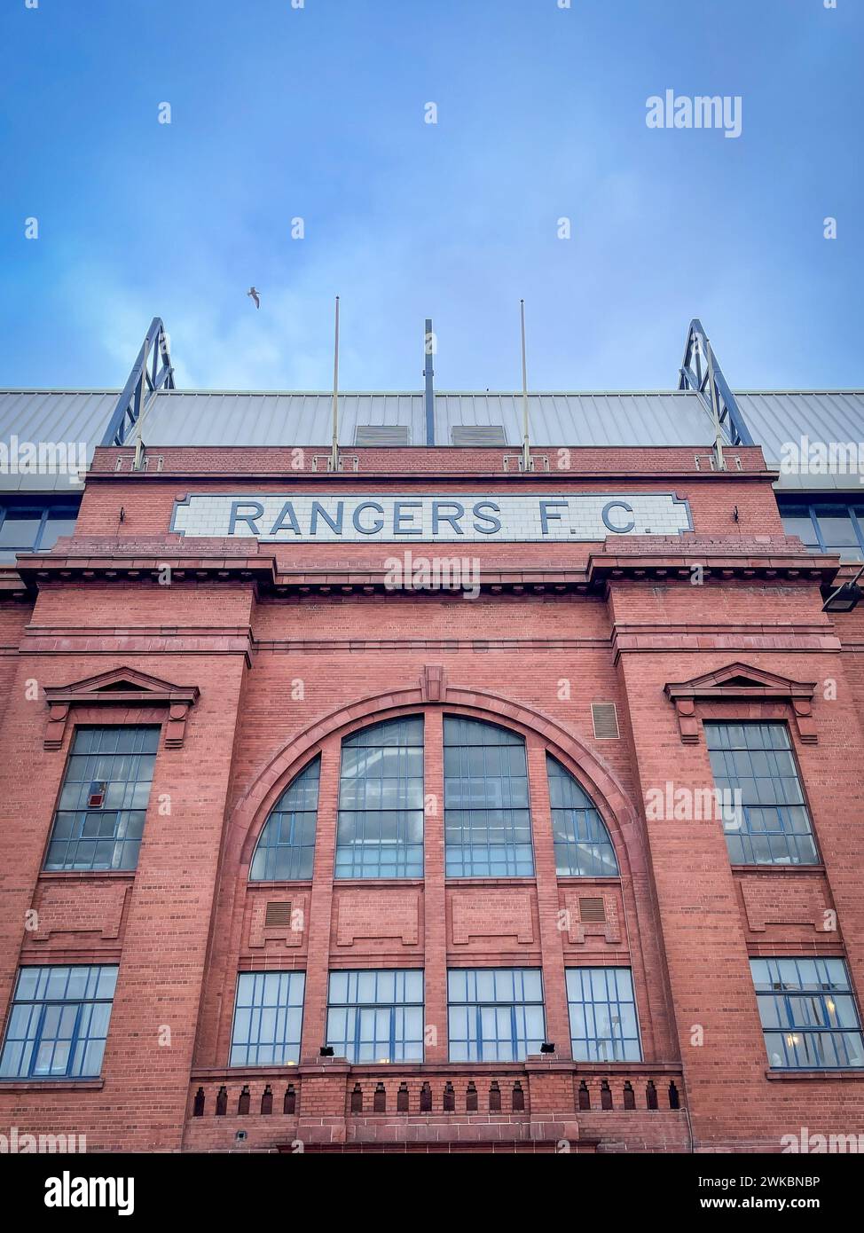 Stade de football Glasgow Rangers. Glasgow, Écosse, Januari 2 2024. Banque D'Images