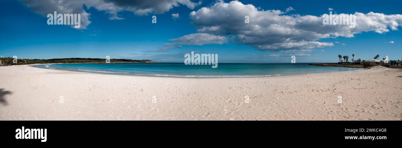 Plage de Cala Millor, Majorque, Espagne Banque D'Images