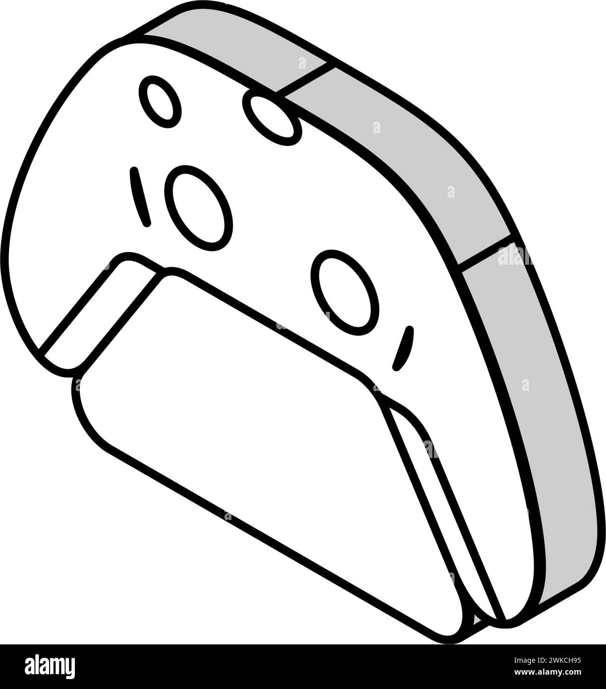 illustration vectorielle d'icône isométrique du statif du contrôleur Illustration de Vecteur