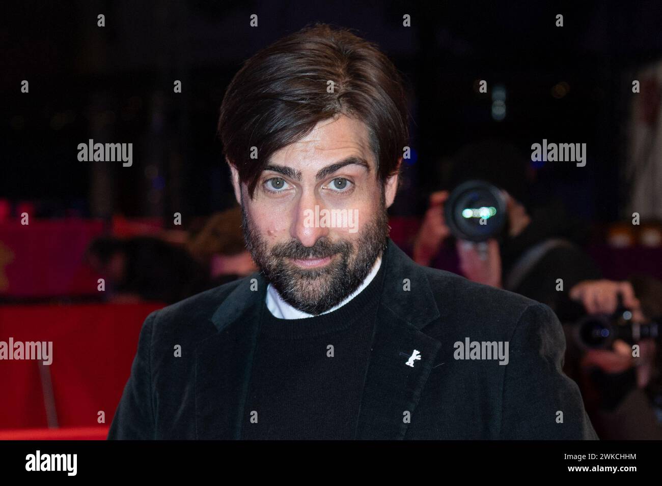 Berlin, Allemagne. 19 février 2024. Jason Schwartzman assiste à la première de Yeohaengjaui pilyo (A Traveler's Need) lors du 74e Festival international du film de la Berlinale de Berlin au Grand Hyatt Hotel à Berlin, Allemagne, le 19 février 2024. Photo par Aurore Marechal/ABACAPRESS.COM crédit : Abaca Press/Alamy Live News Banque D'Images