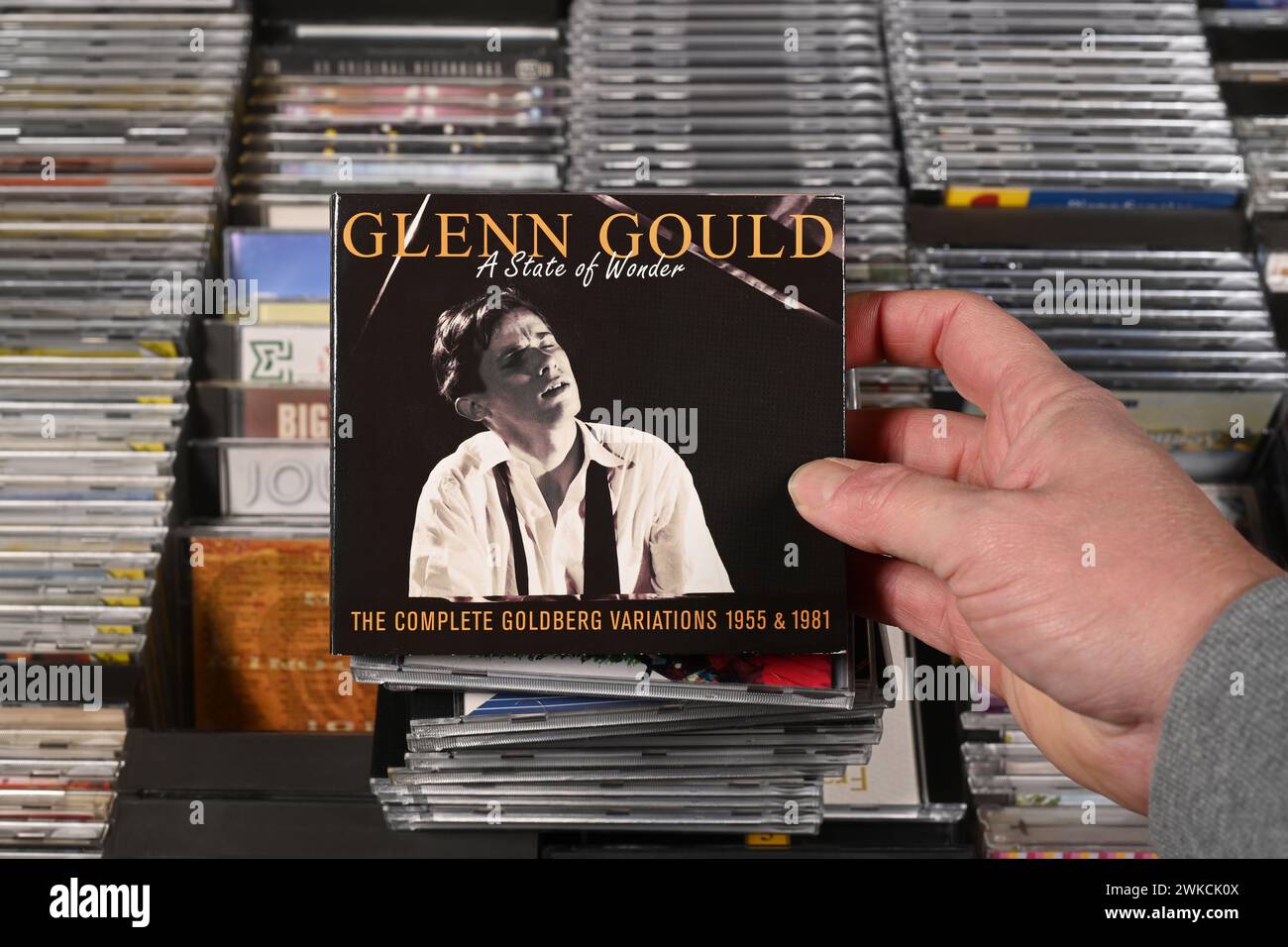 Glenn gould portrait Banque de photographies et d’images à haute ...