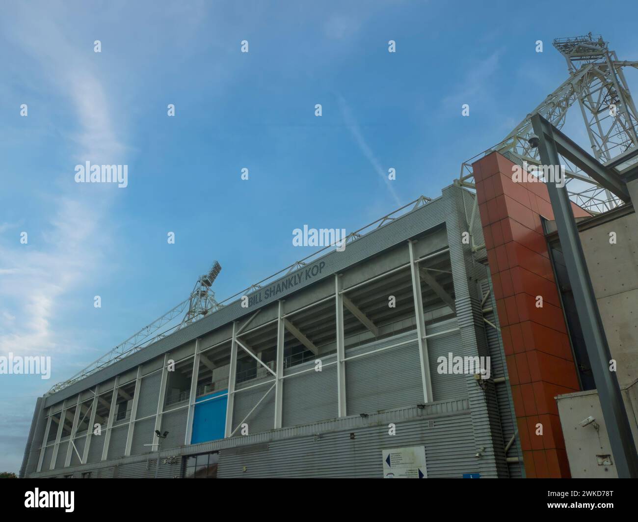 Deepdale Stadium est le stade du Preston North End Football Club dans le Lancashire, au Royaume-Uni Banque D'Images