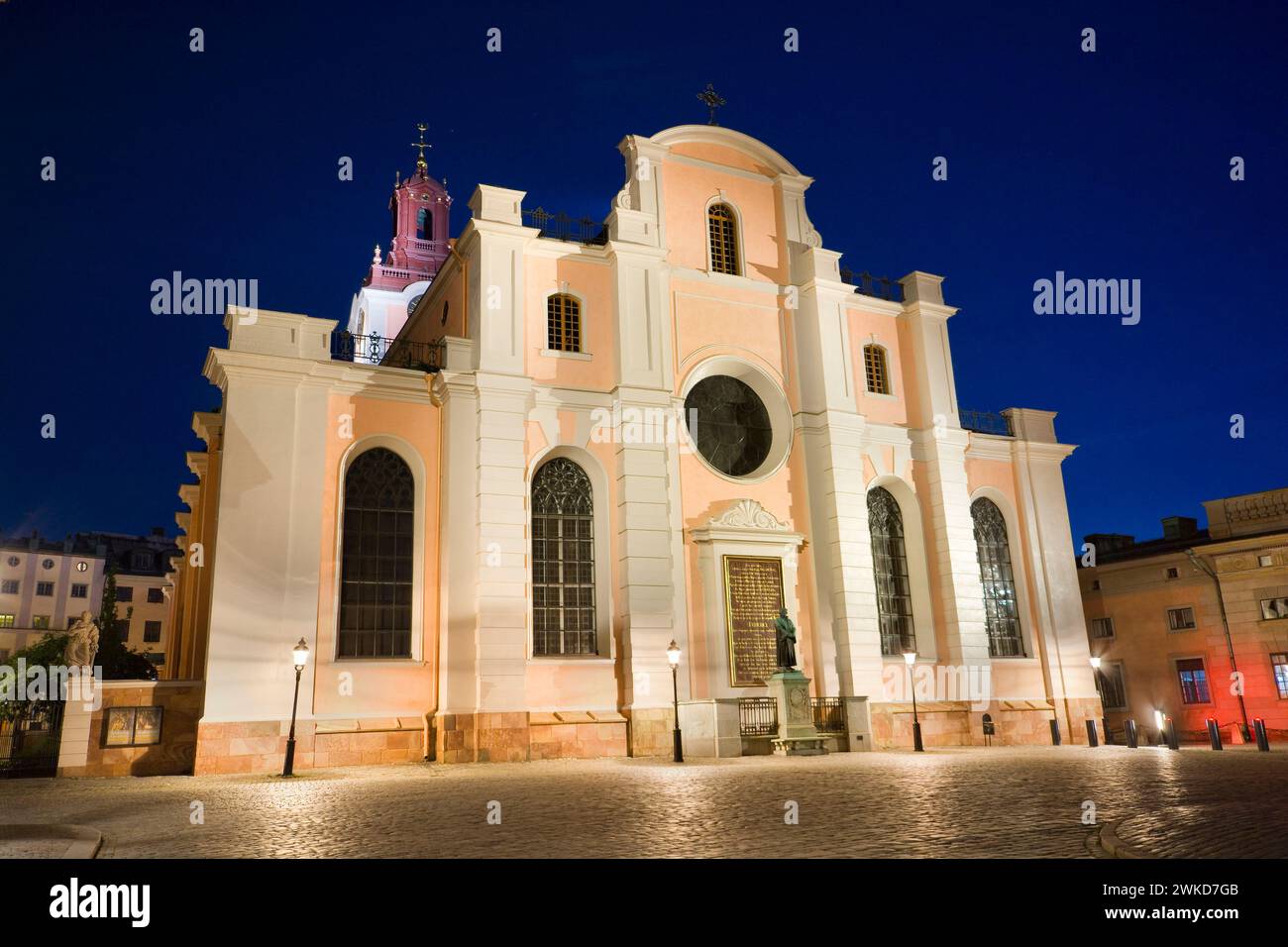 Église Saint-Nicolas - la plus ancienne église de Stockholm, Suède Banque D'Images