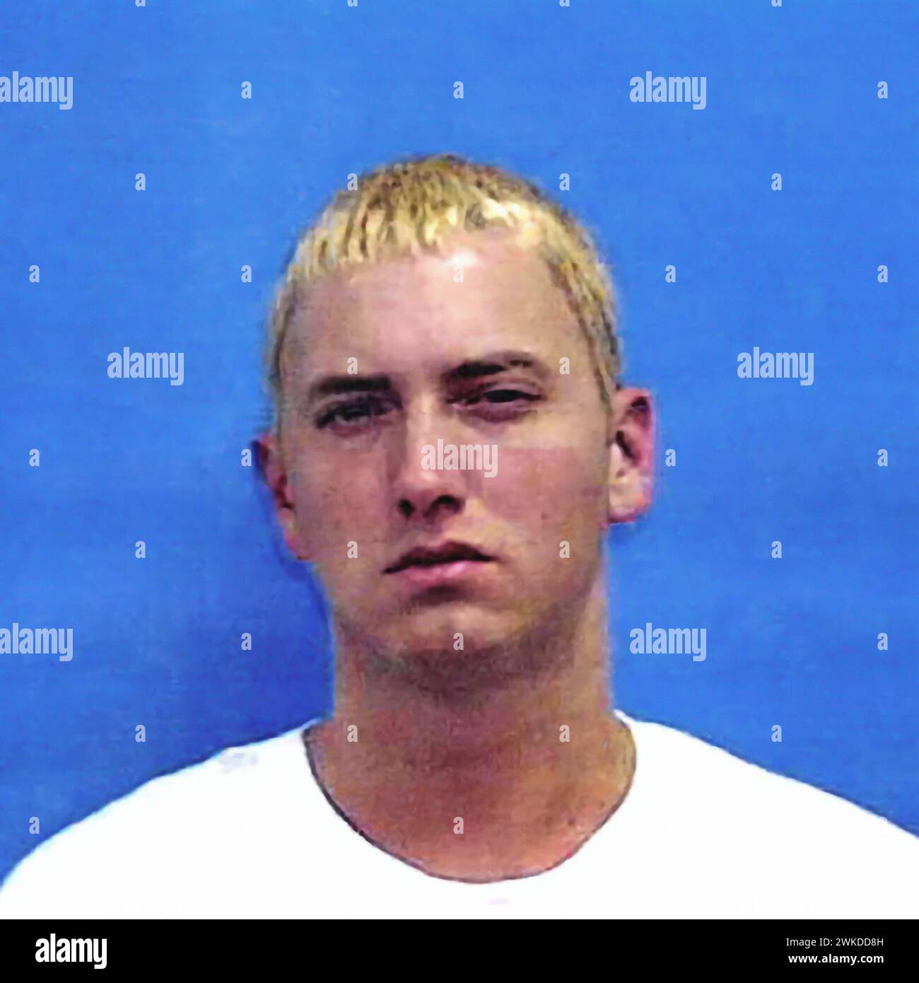 Marshall Matters - Eminem Mugshot 2000 - Royal Oak police Department Banque D'Images