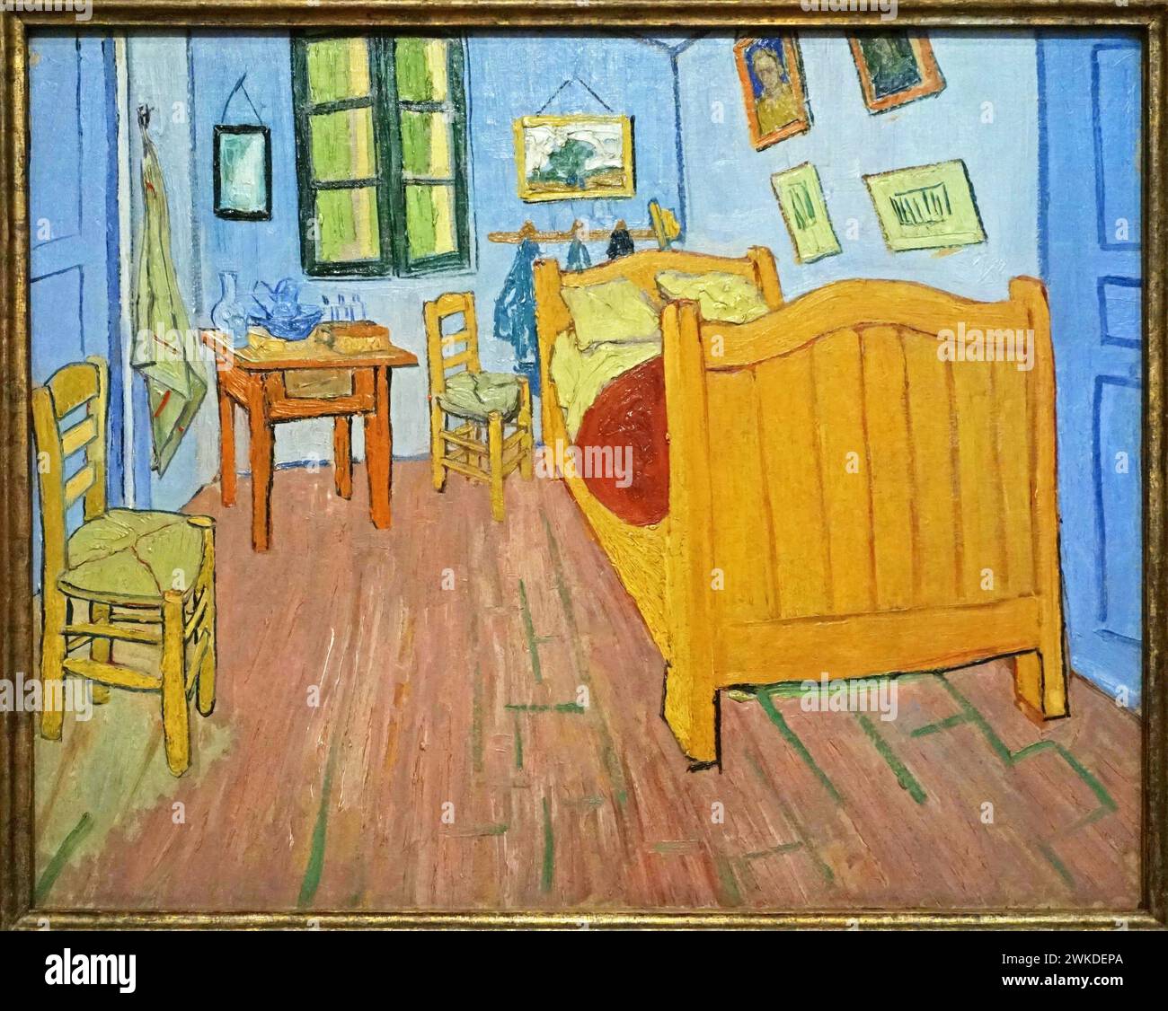 La Chambre (1888) de Vincent van Gogh (1853-1890). Banque D'Images