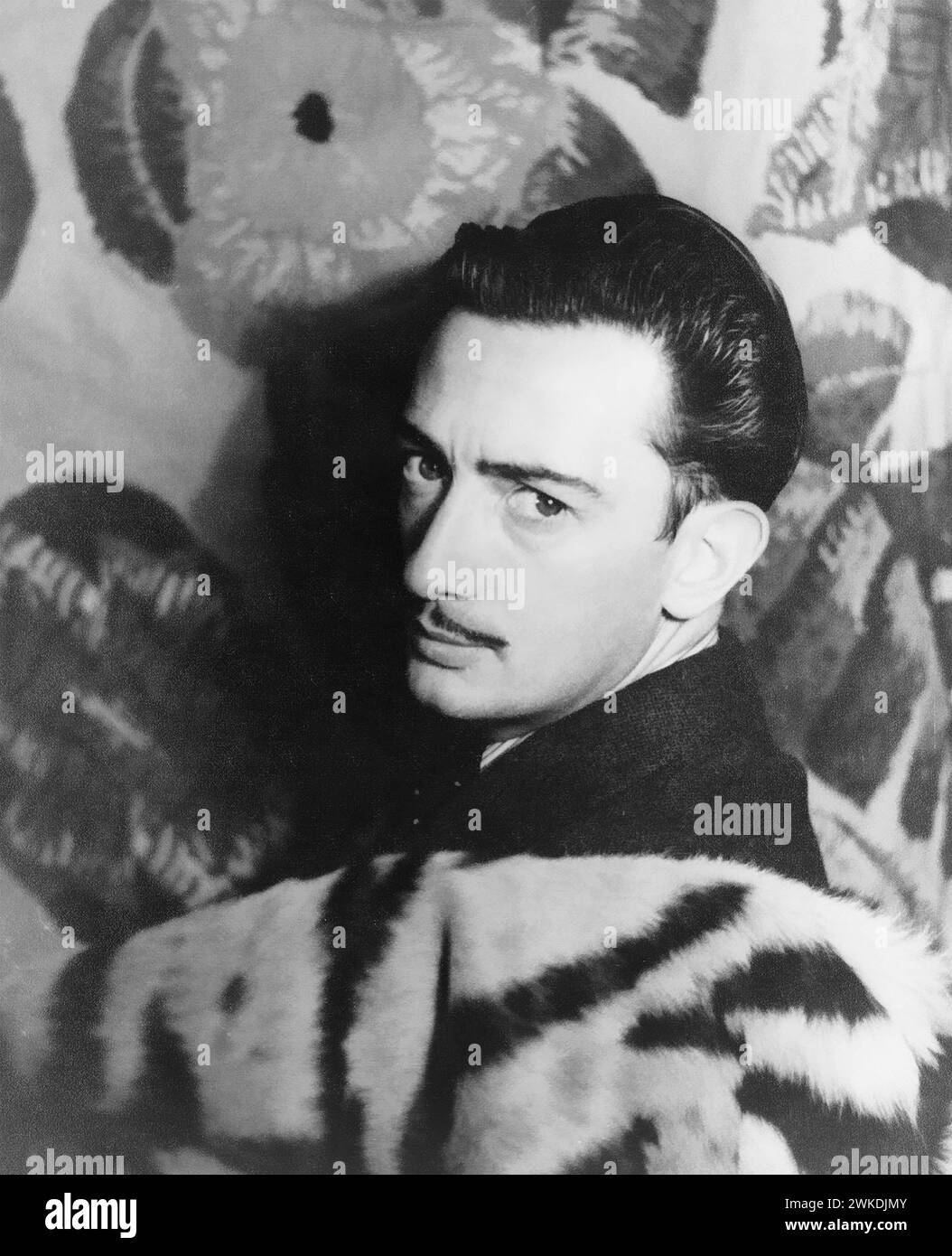 SALVADOR Dali (1904-1989) artiste surréaliste espagnol en 1939 Banque D'Images