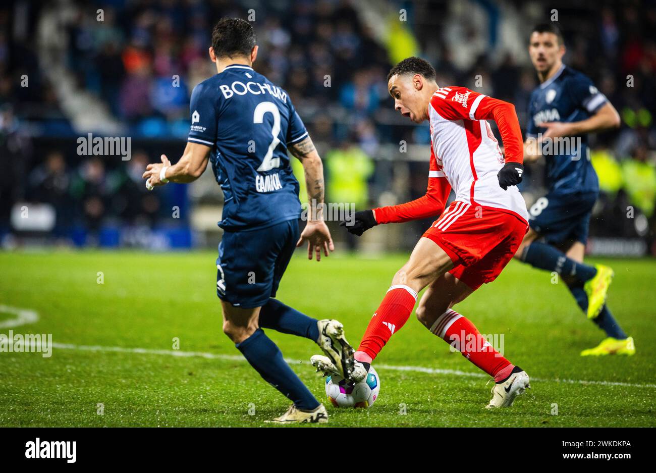 Bochum, Allemagne. 18 février 2024. Jamal Musiala (Muenchen) VfL Bochum - FC Bayern München 18.02.2024 Copyright (nur für journalistische Zwecke) par : Banque D'Images