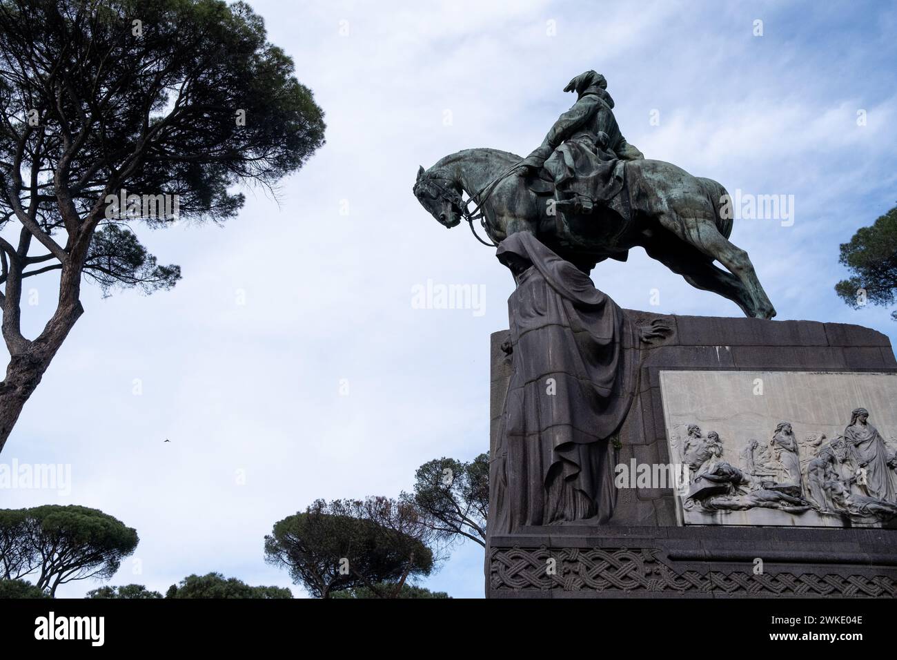 Italie, Roma, 2022-04-17. Tourisme à travers la ville de Rome, la capitale italienne, avec ses monuments et ses sites archéologiques. Italie, Rome, le 2022-04- Banque D'Images