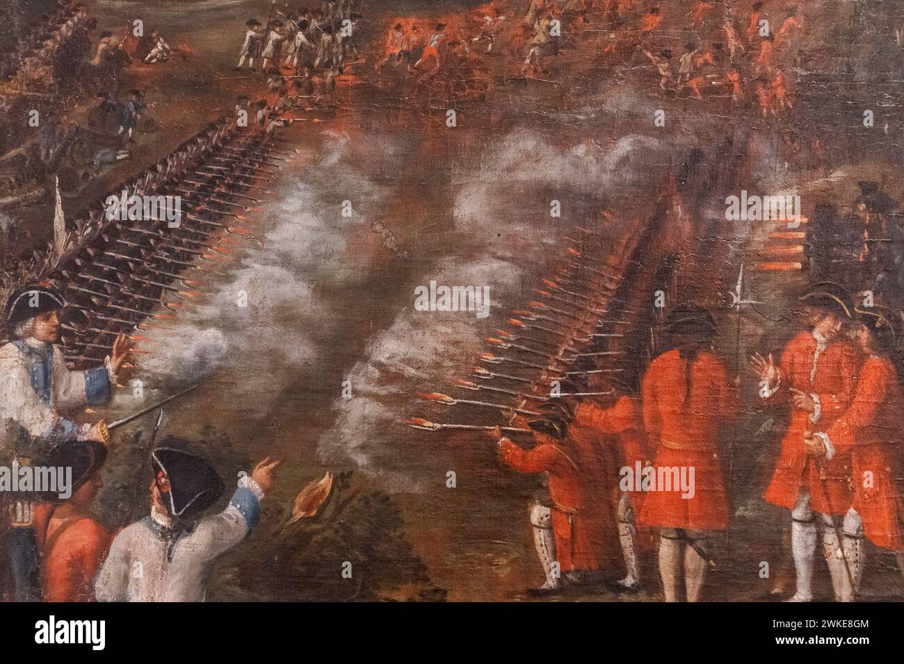 Anonyme, XVIIIe siècle, allégorie du dense des Philippines par Don Simon de Anda y Salazar , huile sur toile, Musée des Beaux-Arts d'Alava, Vitoria, pays Basque, Espagne. Banque D'Images